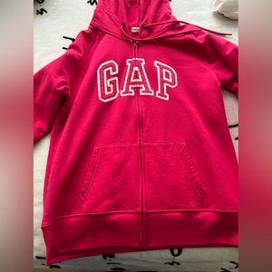 Large gap hoodie
